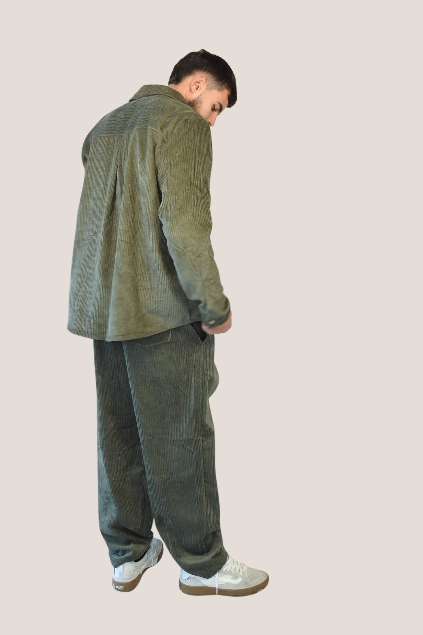 Sobrecamisa pana verde