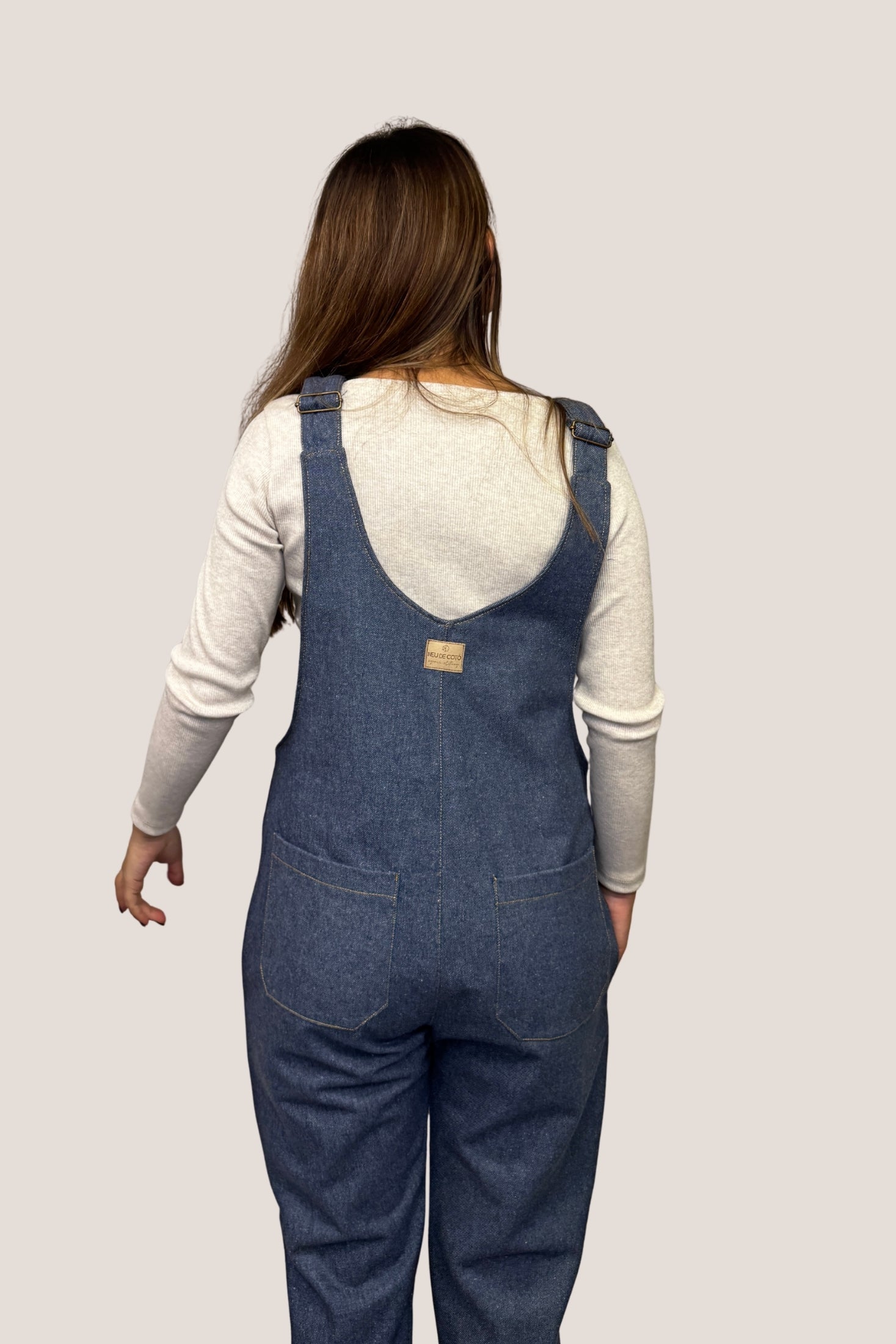 Peto Alins unisex tejano oscuro