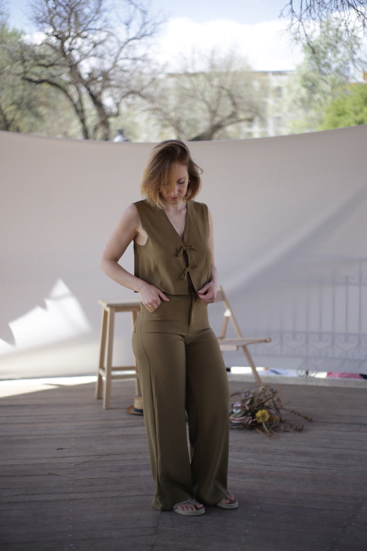 Blusa Mura mocha mousse