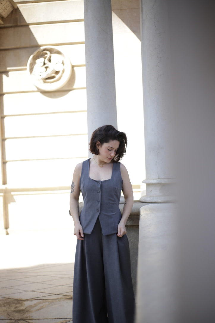 Chaleco Montclar gris