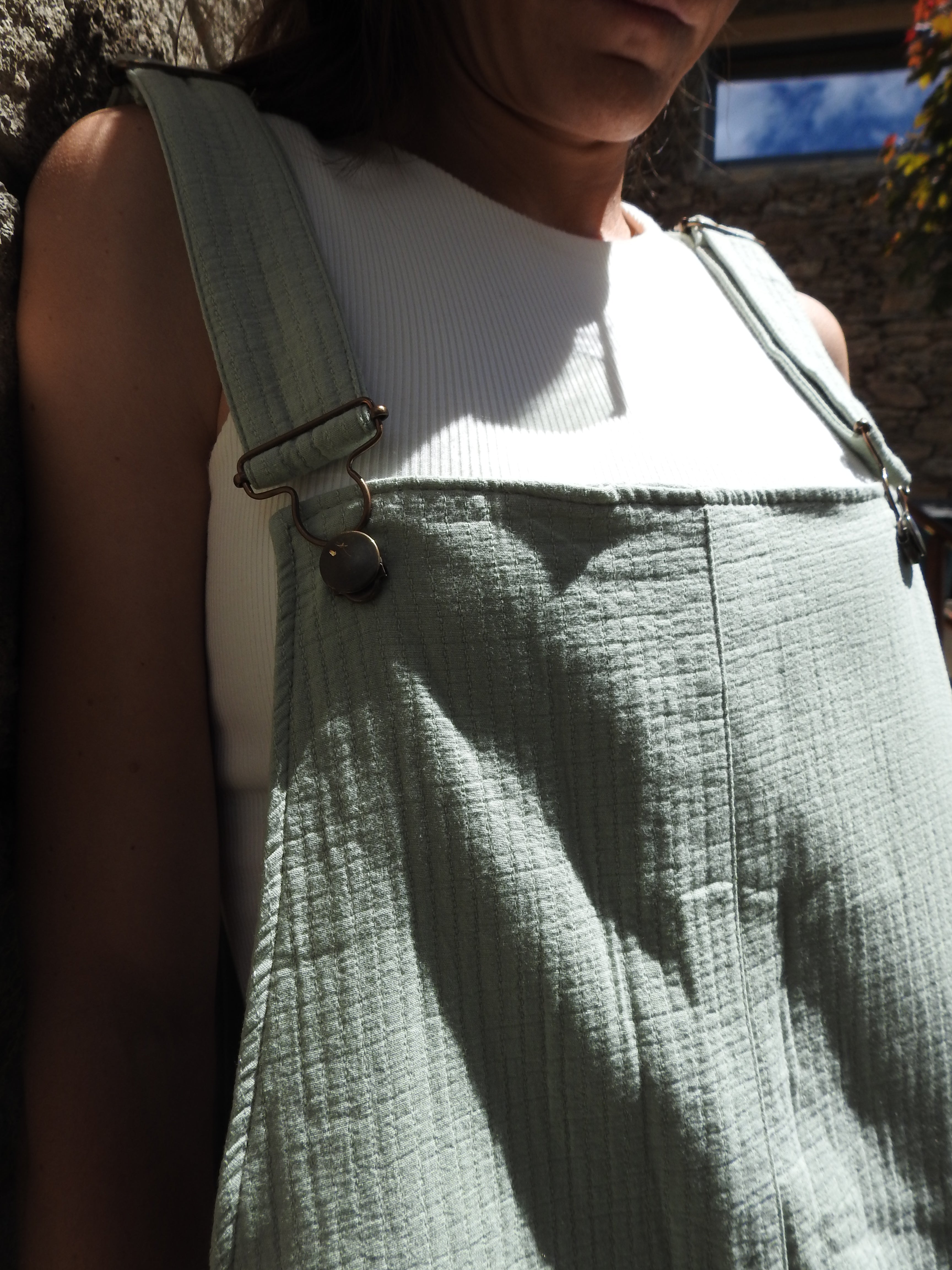 Peto Alins unisex verde agua