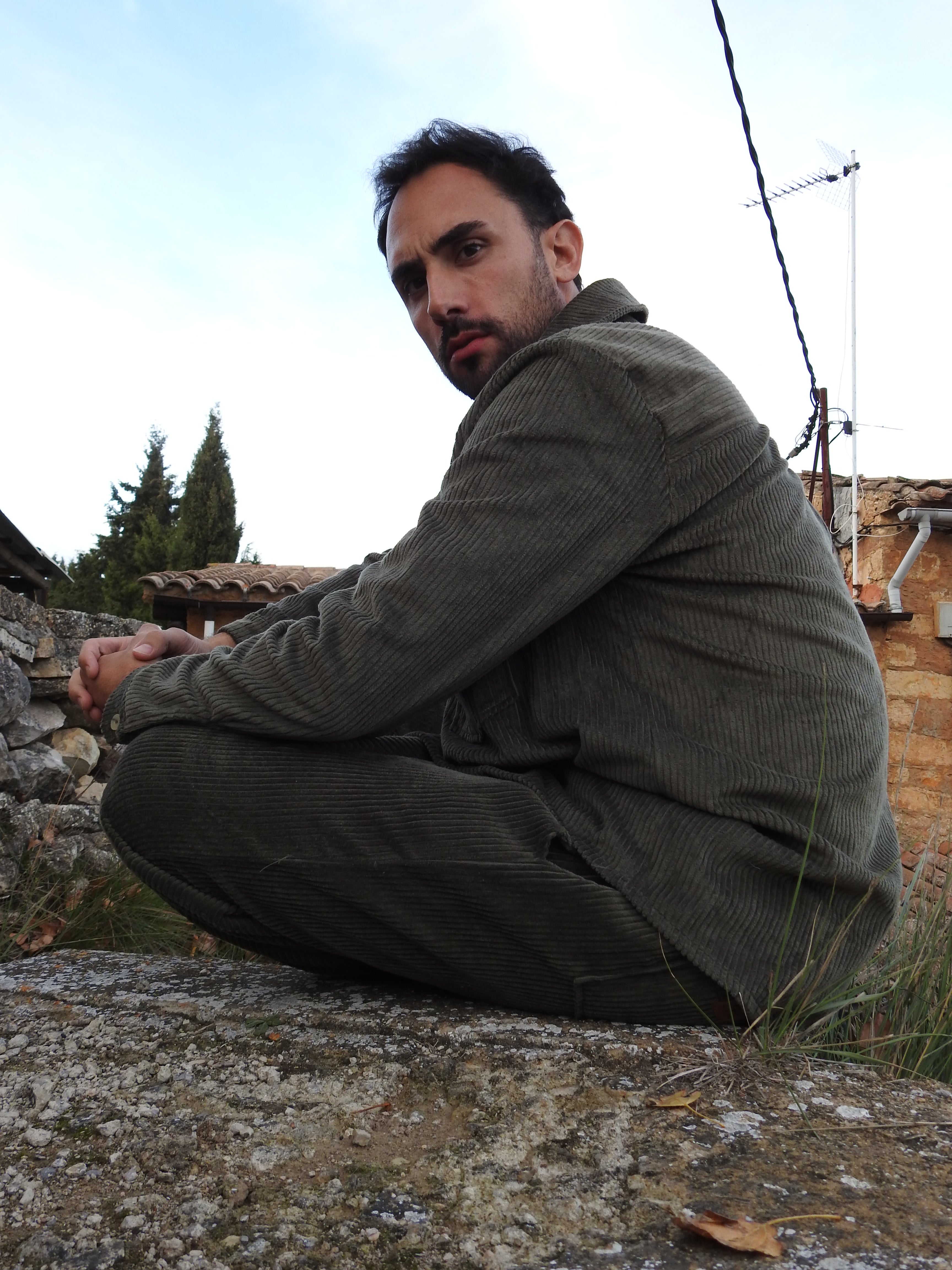 Sobrecamisa pana verde