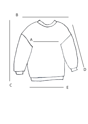 Camiseta manga larga blanco roto