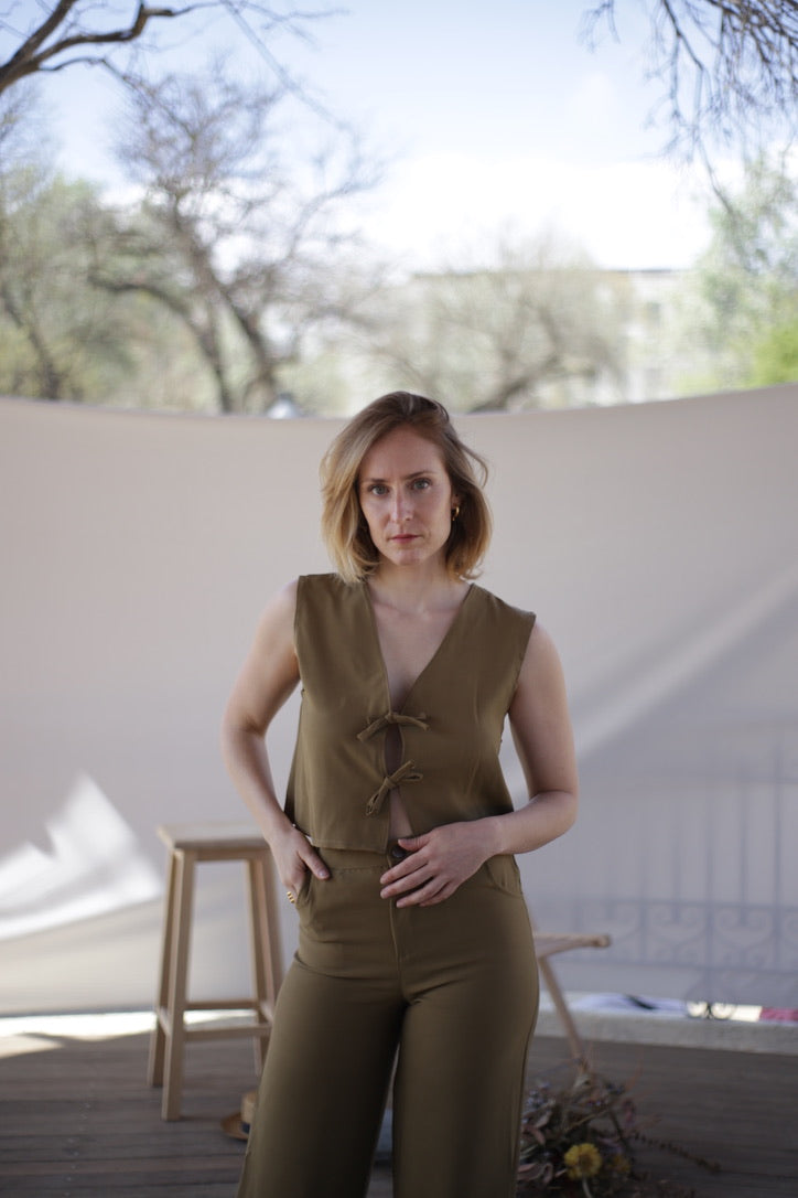 Blusa Mura mocha mousse