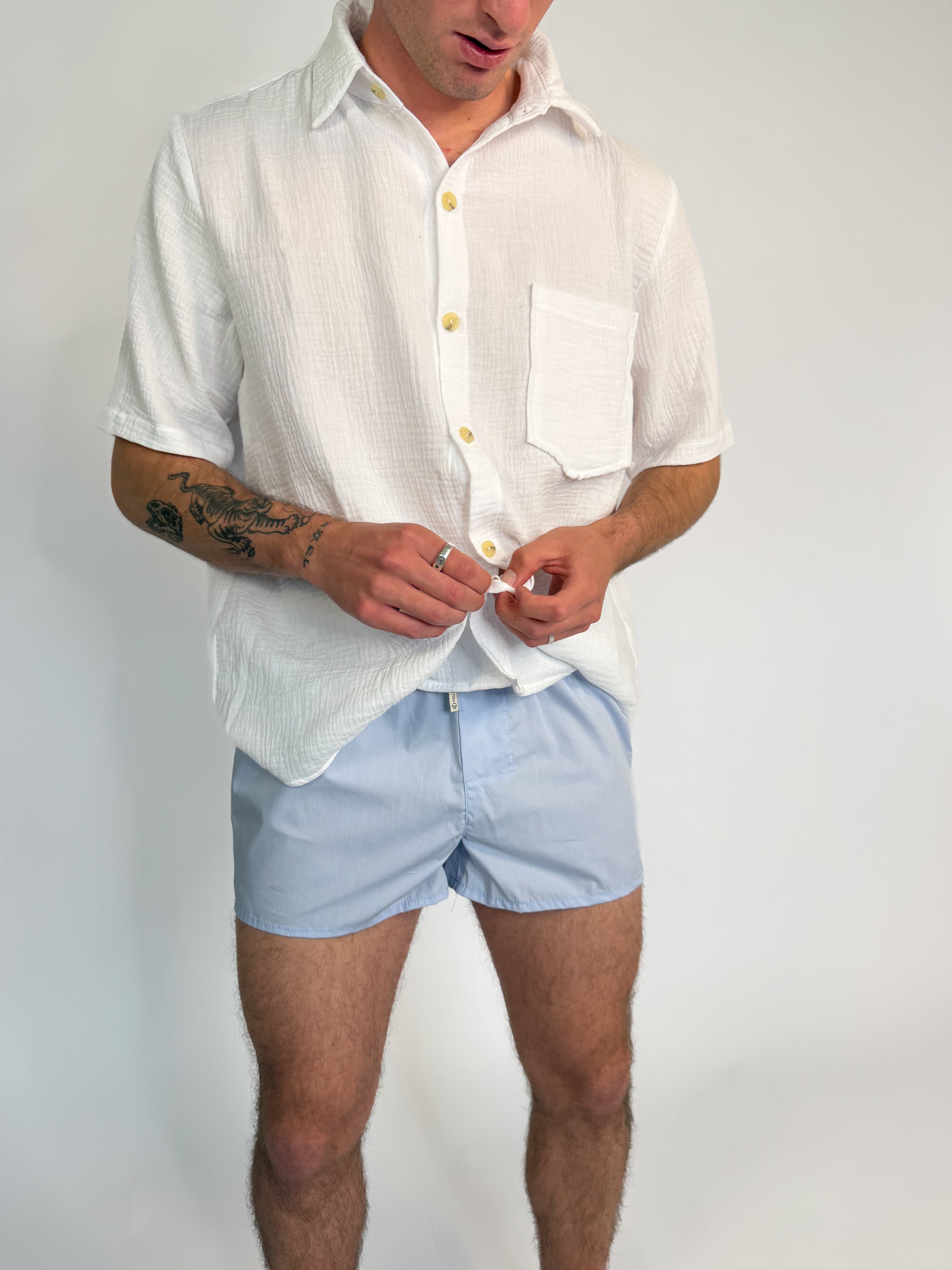 Pack boxer unisex Azul - estampado rayas