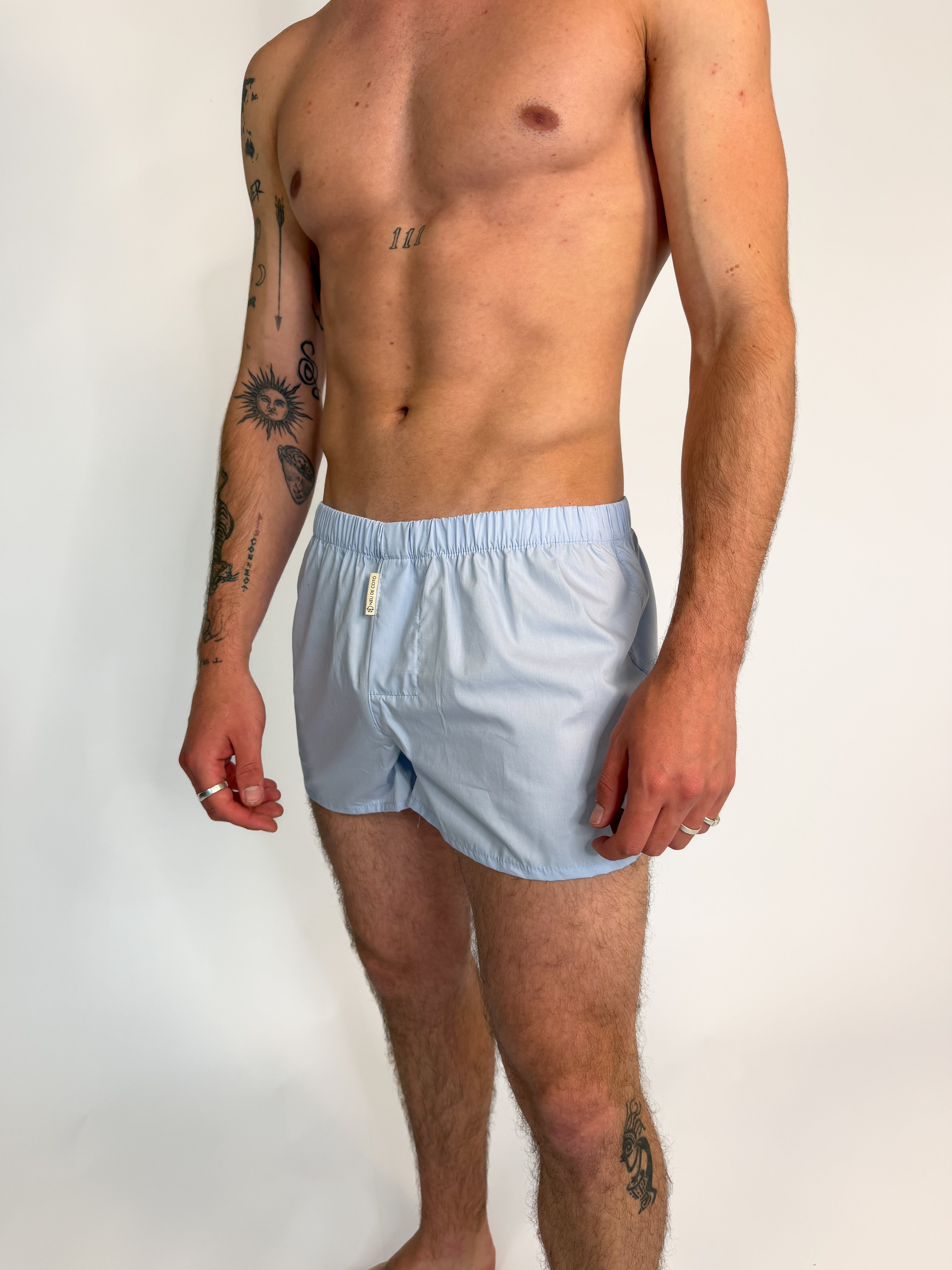 Pack boxer unisex Azul - estampado rayas