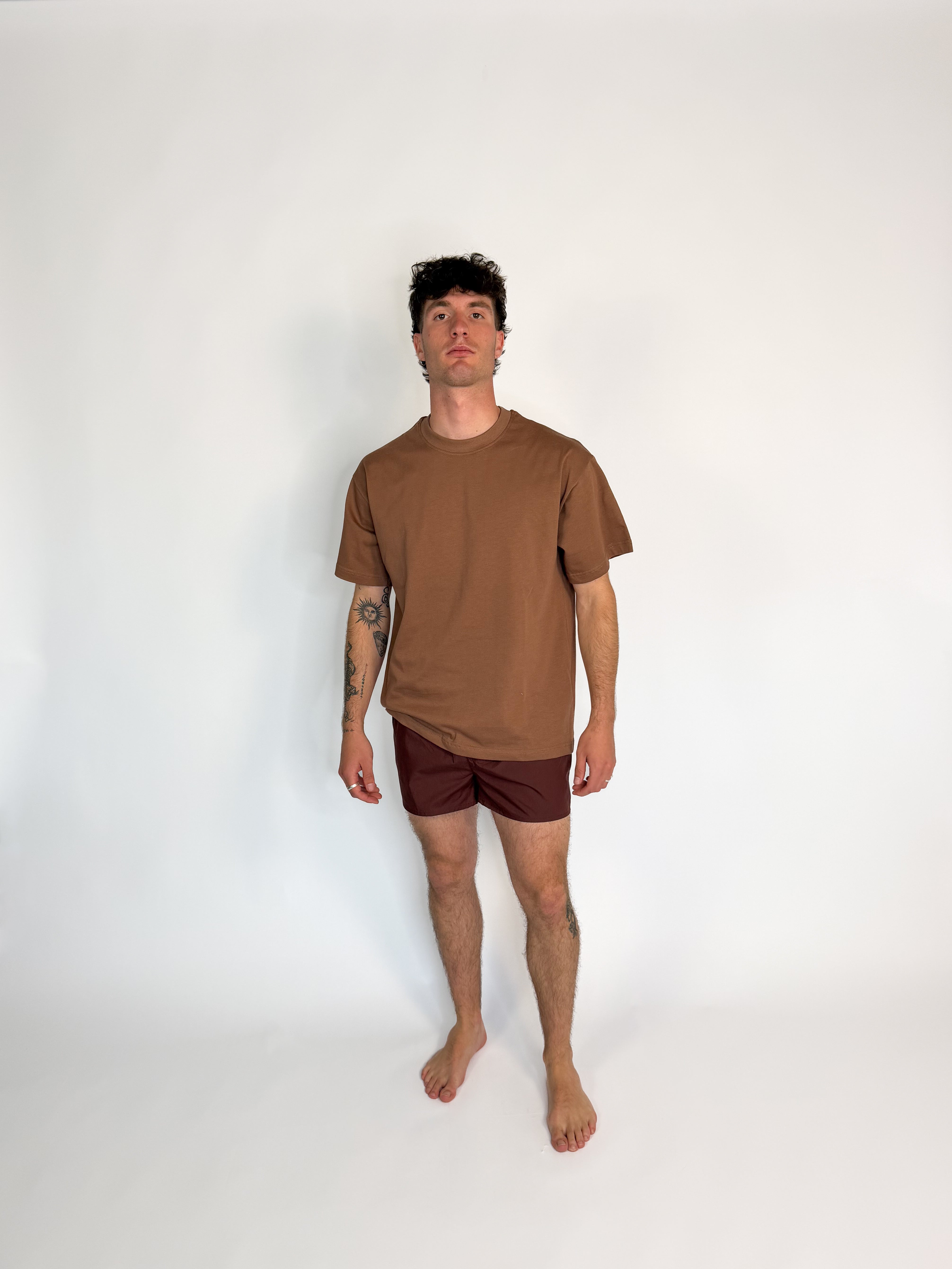 Pack boxer unisex granate - estampado cuadros