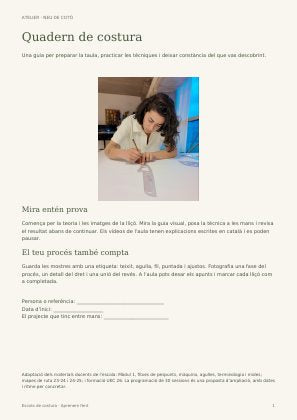 Miniatura real del quadern de procés